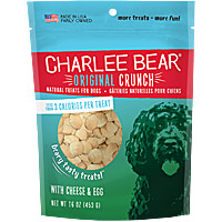 Charlee Bear Treats - Cheese & Egg, 1 lb.
